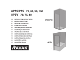 RAVAK APSV 70 Instrukcja obsługi