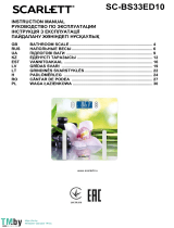Scarlett SC-BS33ED10 Instrukcja obsługi