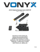 Vonyx AV510 Instrukcja obsługi