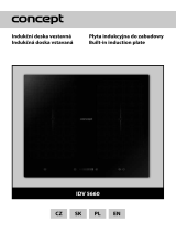 Concept ICONCEPT IDV 5660 Built-in induction plate Instrukcja obsługi