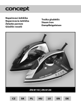 Concept ZN-8110 Steam iron 2200 W SUPER digi IONIC Instrukcja obsługi