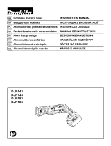 Makita DJR143 Instrukcja obsługi