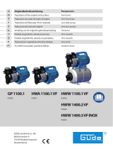 Güde GP 1100.1 Instrukcja obsługi