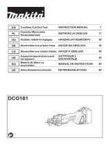 Makita DCO181 Instrukcja obsługi