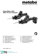 Metabo SSE 18 LTX Compact Instrukcja obsługi