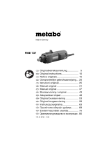 Metabo 600737000 Instrukcja obsługi