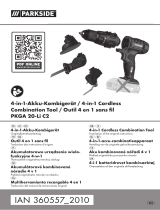 Parkside PKGA 20-Li C2 Instrukcja obsługi