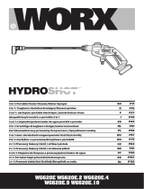 Worx WG620E.10 Cordless 22 Bar Hydroshot Portable Pressure Washer Instrukcja obsługi