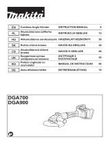 Makita DGA700 Instrukcja obsługi