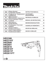 Makita HR2300 Rotary Hammer Combination Instrukcja obsługi