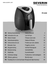 SEVERIN FR 2430 Low fat fryer Instrukcja obsługi