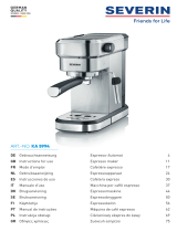 SEVERIN KA 5994 Espresso Machine Instrukcja obsługi