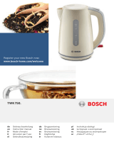 Bosch TWK 7507 Electric Kettles Instrukcja obsługi