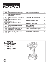 Makita DTW701Z Instrukcja obsługi