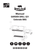 G21 Colorado BBQ Garden Grill Instrukcja obsługi