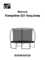 G21 6904266 Trampoline EasyJump Instrukcja obsługi