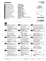 Siemens ASC10.51 Instrukcja obsługi