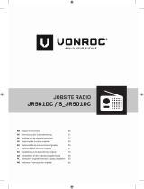 Vonroc JR501DC Instrukcja obsługi