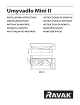 RAVAK XJFL1100000 Instrukcja obsługi