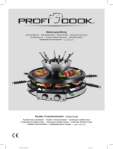 Profi Cook PC-RG/FD 1245 Raclette/Fondue Combination Instrukcja obsługi