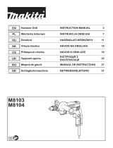 Makita M8103 Instrukcja obsługi