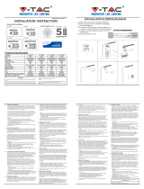 V TAC V-TAC VT-30ST LED Street Light Chip Samsung Street Light Instrukcja obsługi