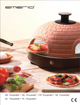 Emerio PO-115985 Pizzarette Pizza Oven Instrukcja obsługi