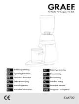 Graef CM702 Coffee Grinder Instrukcja obsługi