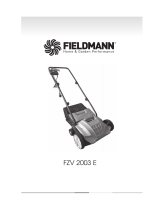 Fieldmann FZV 2003 E Instrukcja obsługi