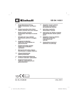 EINHELL GE-SA 1435-1 Instrukcja obsługi