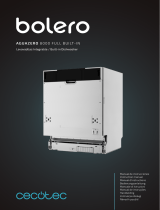 BOLERO AGUAZERO 8000 Built-in Dishwasher Instrukcja obsługi