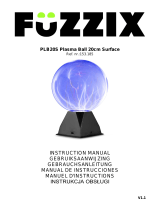 FUZZIX PLB20S Plasma Ball 20cm Surface Instrukcja obsługi
