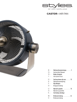 Stylies Castor Air Fan Instrukcja obsługi
