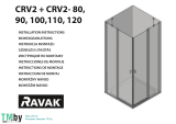 RAVAK CRV2-100 Instrukcja obsługi