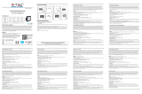 V TAC V-TAC VT-158 LED Slim Floodlight Instrukcja obsługi