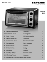 SEVERIN TO 2034, 2045 Toasting Oven Instrukcja obsługi