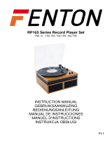 Fenton RP165 Series Instrukcja obsługi