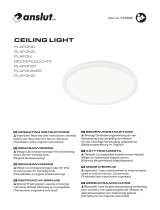 Anslut Ceiling light Instrukcja obsługi