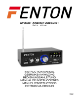 Fenton 103.144 Instrukcja obsługi