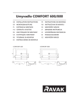 RAVAK Comfort 600 Instrukcja obsługi