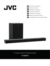 JVC TH-E851B Soundbar Instrukcja obsługi