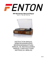 Fenton RP106 Series Instrukcja obsługi