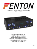 Fenton AV340BT Instrukcja obsługi