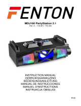 Fenton MDJ160 Instrukcja obsługi