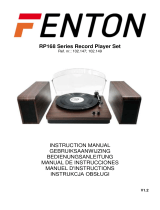 Fenton RP168 Series Instrukcja obsługi