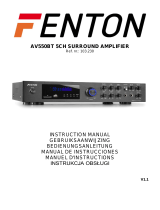 Fenton AV550BT Instrukcja obsługi