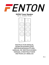 Fenton SHF80 Instrukcja obsługi