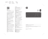 HP HSA-A018M Keyboard and Mouse Combo Instrukcja obsługi