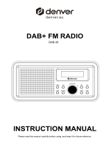 Denver DAB-30 Instrukcja obsługi