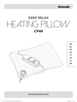 Sensede CP40 Deep Relax Heating Pillow Instrukcja obsługi